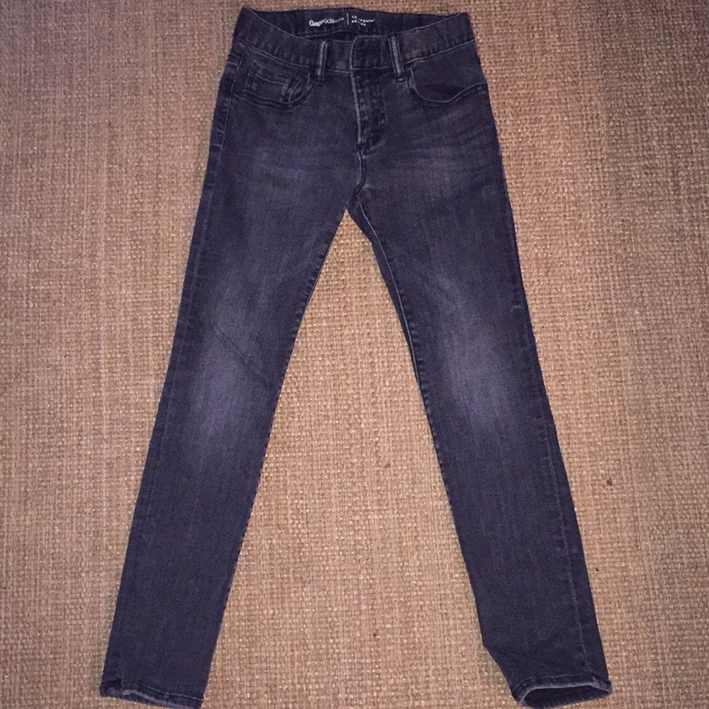 Gap - Skinny jeans - black acid washed